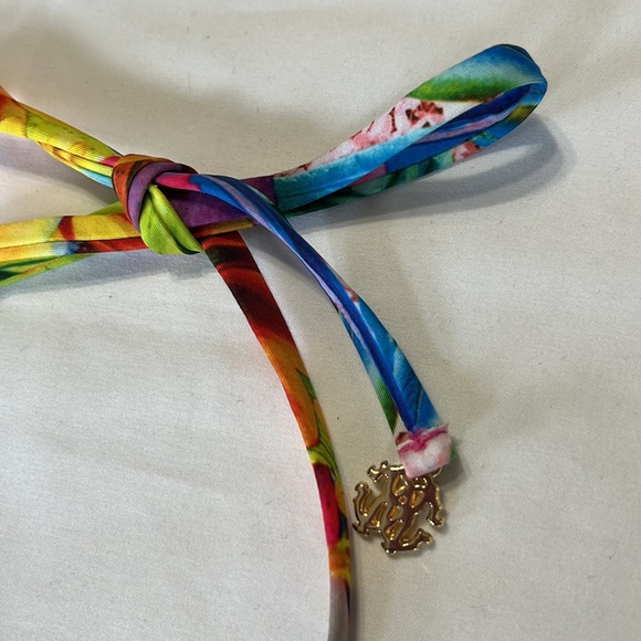 Roberto Cavalli Beachwear Bikini Fascia Bandeau Size S NWT - Picture 5 of 11